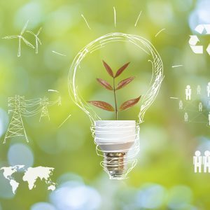 Save earth concept
