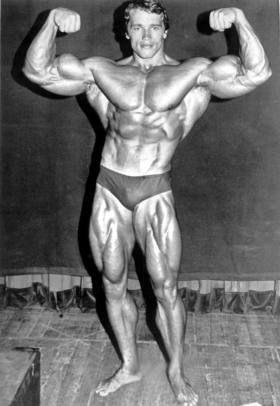 Arnold Schwarzenegger jako kulturista v roce 1974
